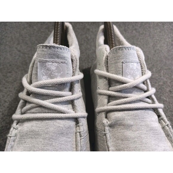 Roxy Women's Minnow Wally Mid Top Lace Up Jersey Shoe Gray Size 8 - Picture 7 of 16